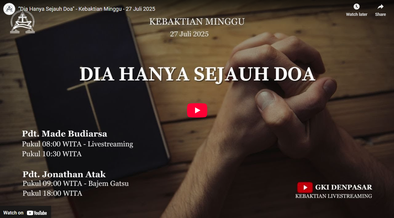Dia Hanya Sejauh Doa – 27 Juli 2025