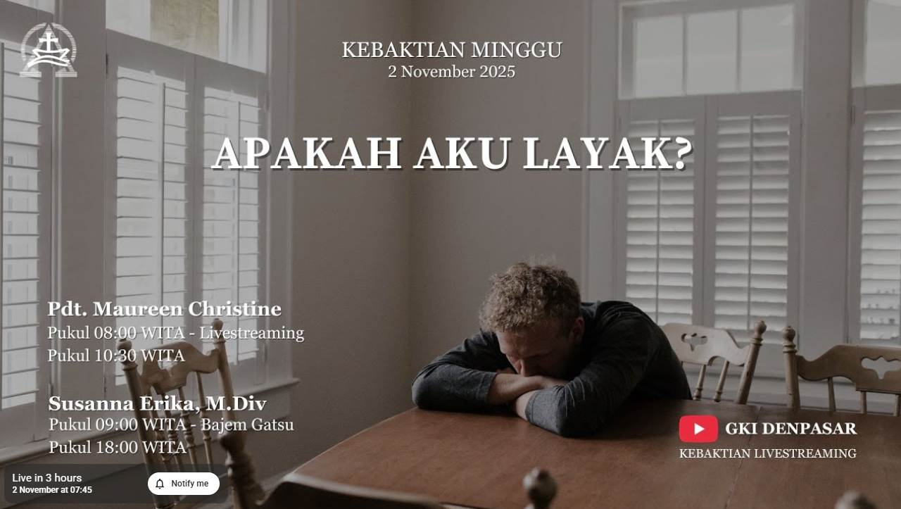 Apakah Aku Layak? – 2 November 2025