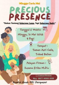 Minggu Ceria Mei - GKI Denpasar