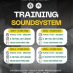 TRAINING SOUNDSYSTEM - Komisi Pemuda