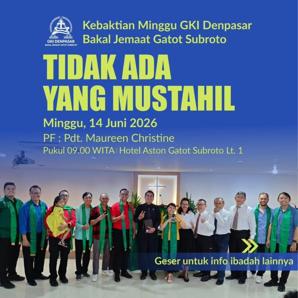Kebaktian Bajem GKI Denpasar