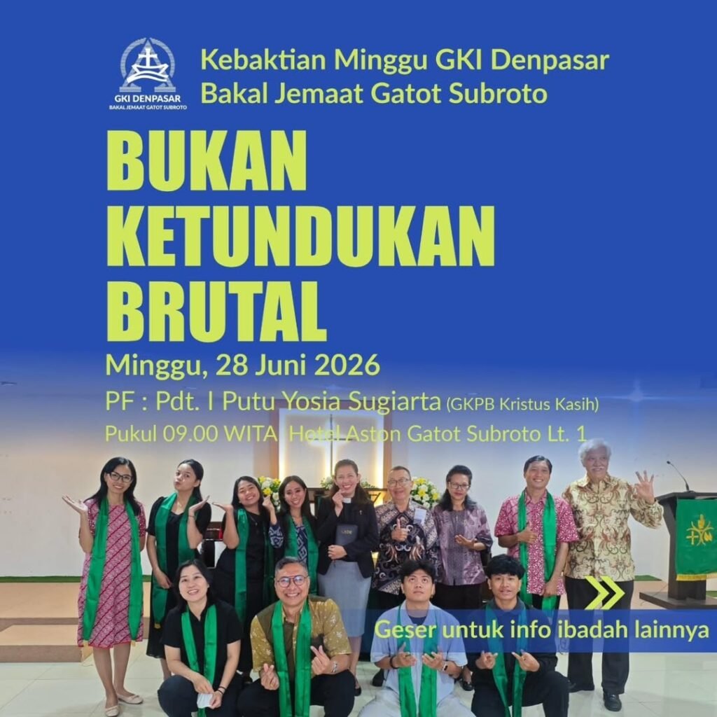 Kebaktian Bajem GKI Denpasar