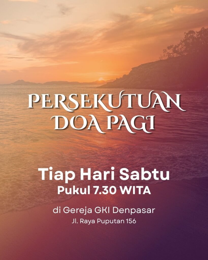 Persekutuan Doa Pagi