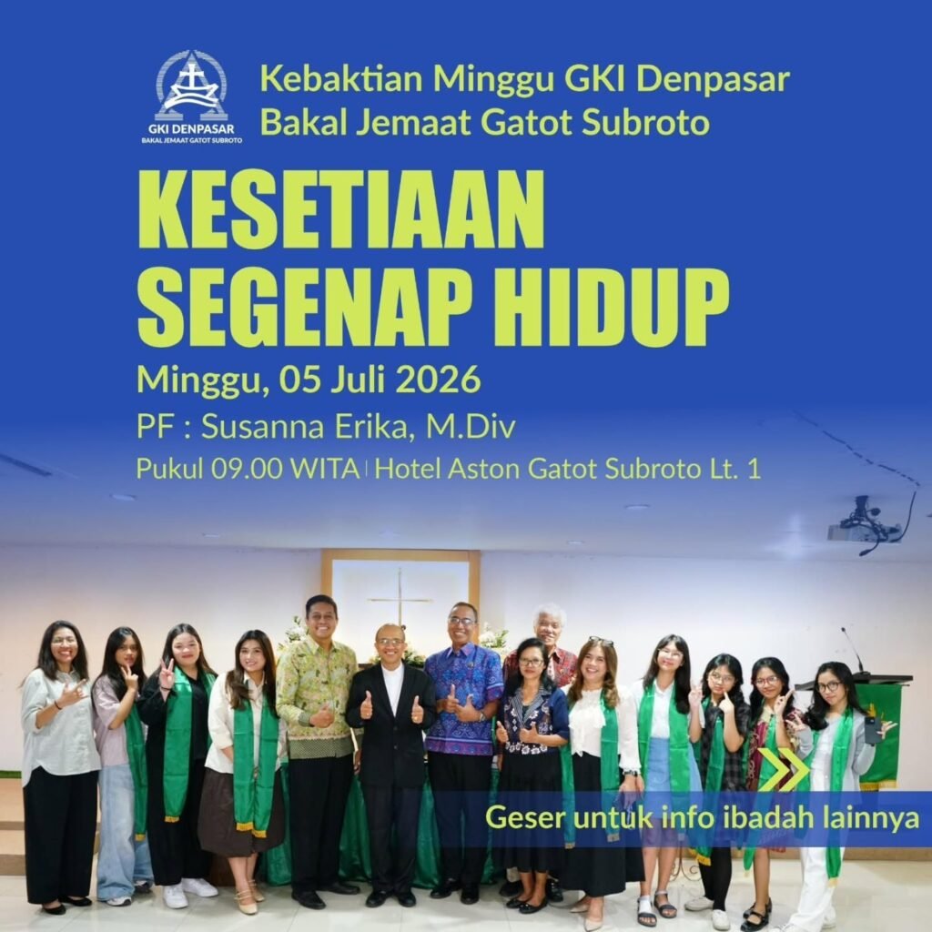 Kebaktian Bajem GKI Denpasar