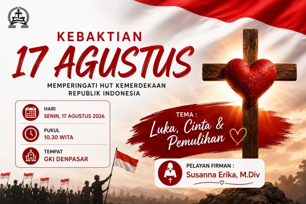 Kebaktian 17 Agustus 2026 - GKI Denpasar