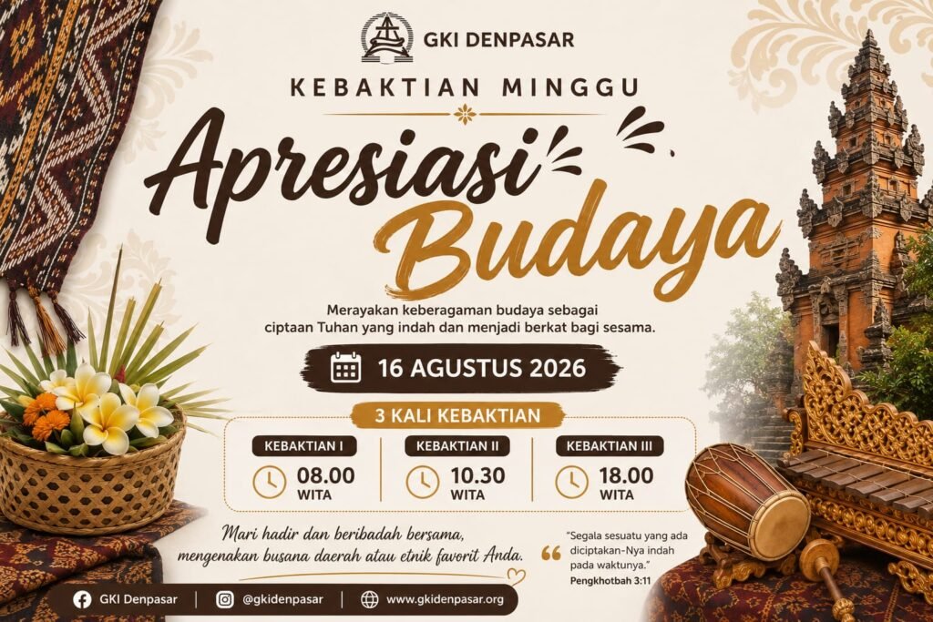 A[resiasi Budaya GKI Denpasar
