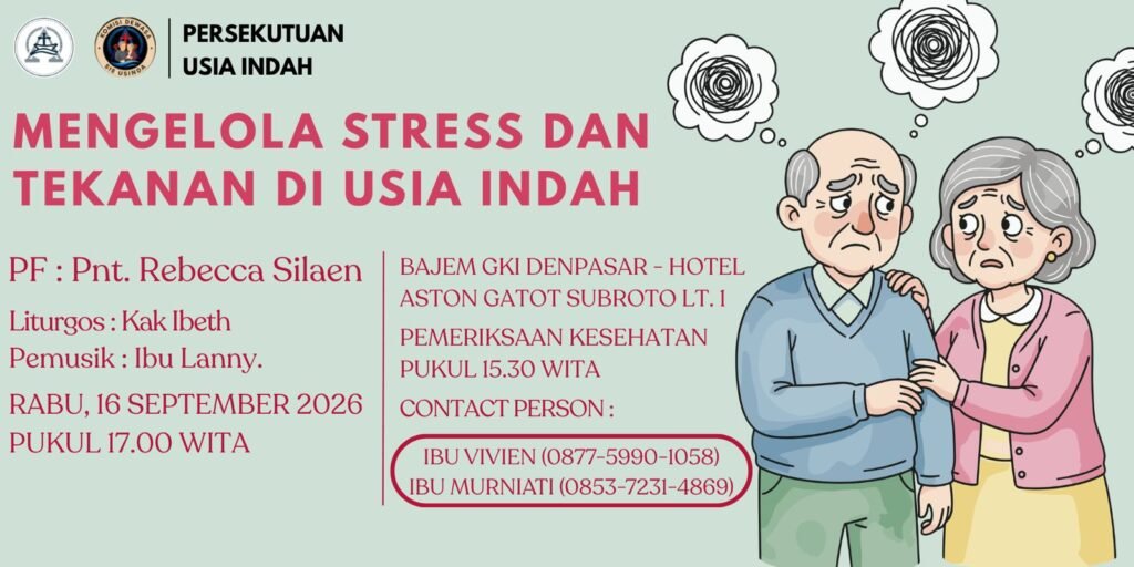 Mengelola Stress dan Tekanan di Usia Indah