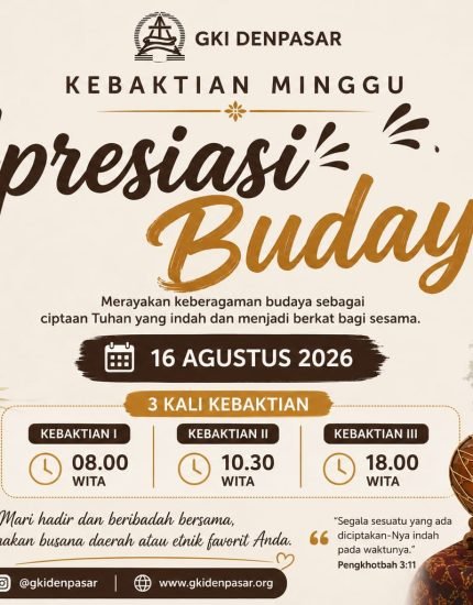 A[resiasi Budaya GKI Denpasar