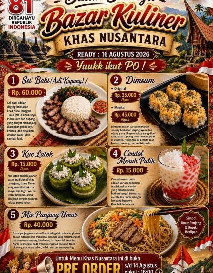 Bazzar Kuliner 16 Agst (bajem)