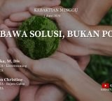 Membawa Solusi, Bukan Polusi – 1 Juni 2025