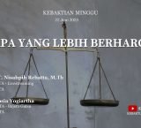 Siapa Yang Lebih Berharga? – 22 Juni 2025