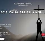 Percaya pada Allah yang Hidup – 9 November 2025