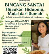 Hijaukan Hidupmu, Mulai dari Rumah