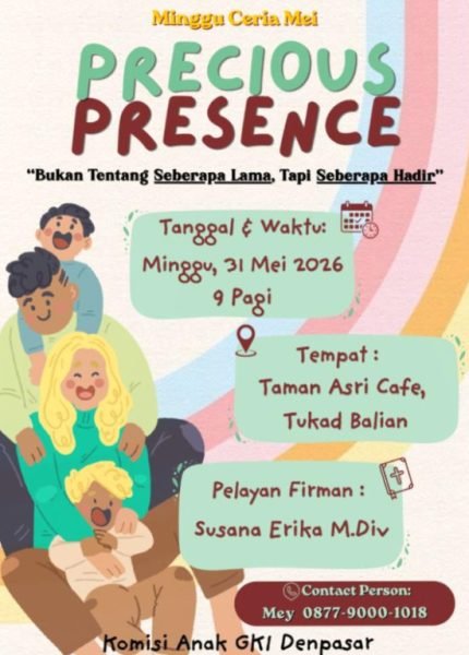 Minggu Ceria Mei - GKI Denpasar