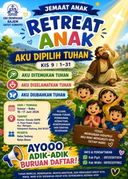Jemaat Anak Bajem Gatot Subroto