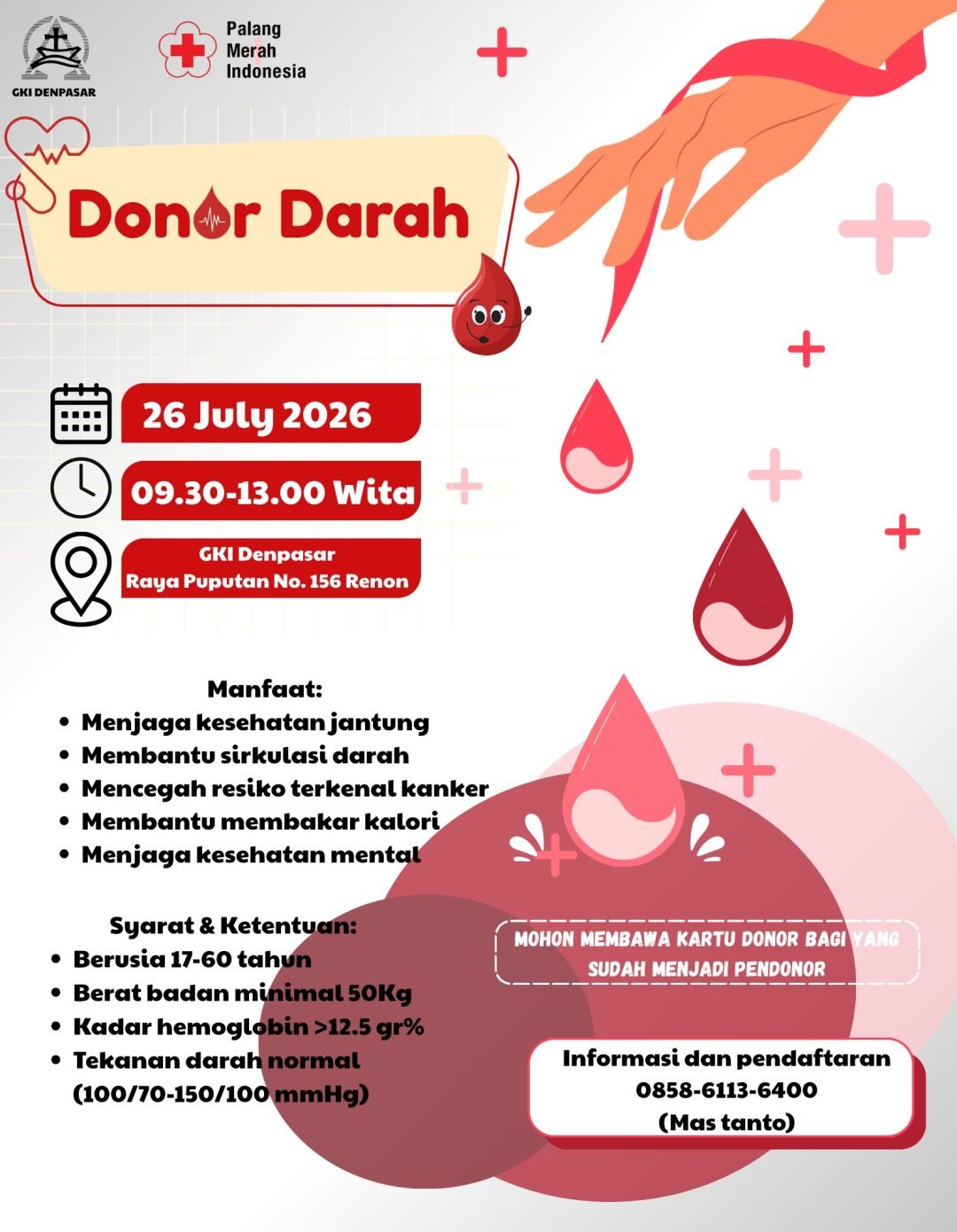 DONOR DARAH - GKI Denpasar