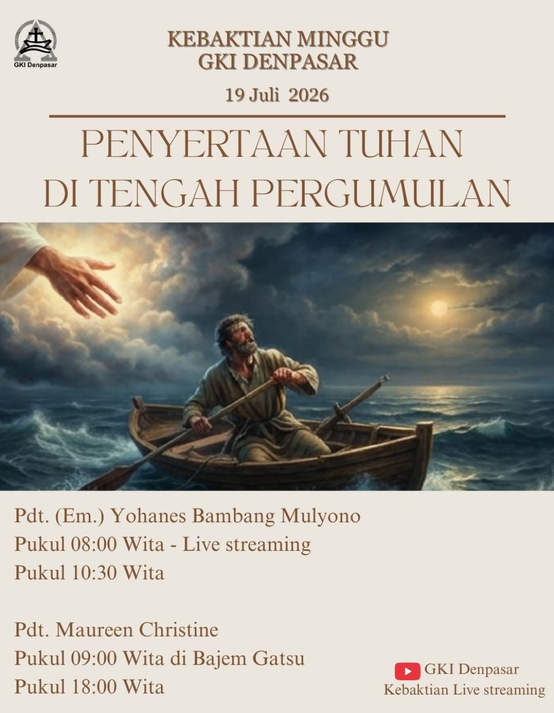 Kebaktian GKI Denpasar