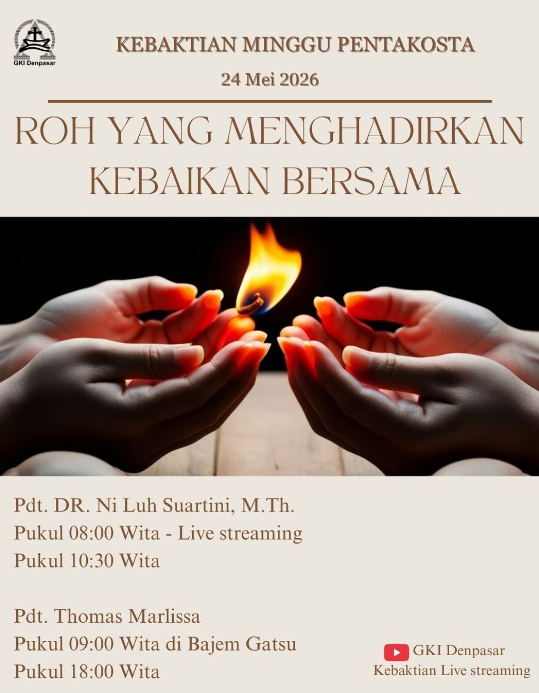 GKI Denpasar - 24 Mei 2026