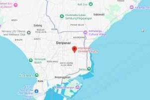 Lokasi GKI Denpasar