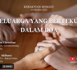 Keluarga Yang Bertekun Dalam Doa – 19 Oktober 2025
